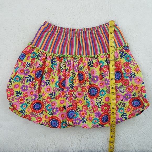 Hanna Andersson Floral And Stripe 2-Piece Outfit - Picture 3 of 8